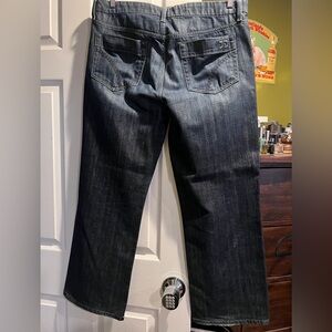 Joe's Jeans “Rebel” Dark Navy Straight-Leg Denim 36” 29”